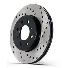 STOPTECH 128 HI-CARBON CROSS-DRILLED ROTOR