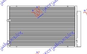 Ψυγείο A/C (Εξωτερικό) TOYOTA PRIUS Hatchback / 5dr 2004 -  2009 1.5 (NHW20_)  ( 1NZ-FXE  ) (78 hp ) βενζινοκίνητο/ηλεκτροκίνητο #032906400