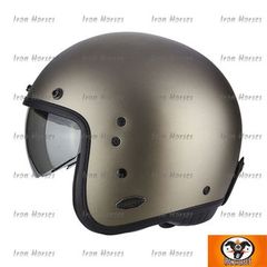ΚΡΑΝΟΣ-Scorpion Belfast jet helmet solid titan-thumb-1