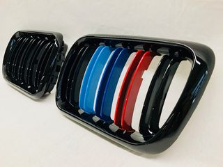 Καρδιές BMW 3 E36 M4 Look Facelift 96-99 Gloss Black Tri-Color