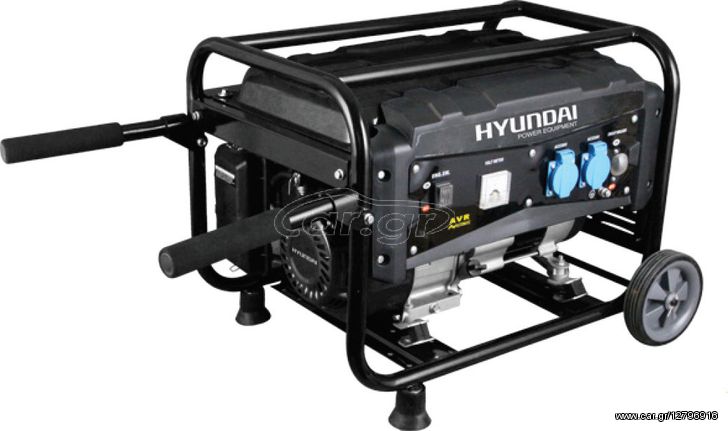 Γεννήτρια βενζίνης 3,5 KVA HYUNDAI G3500MW τετράχρονη αερόψυκτη με Σχοινί ( 40C10 )