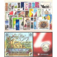 Complete year set stamps Austria 2002 face value (luxury album)