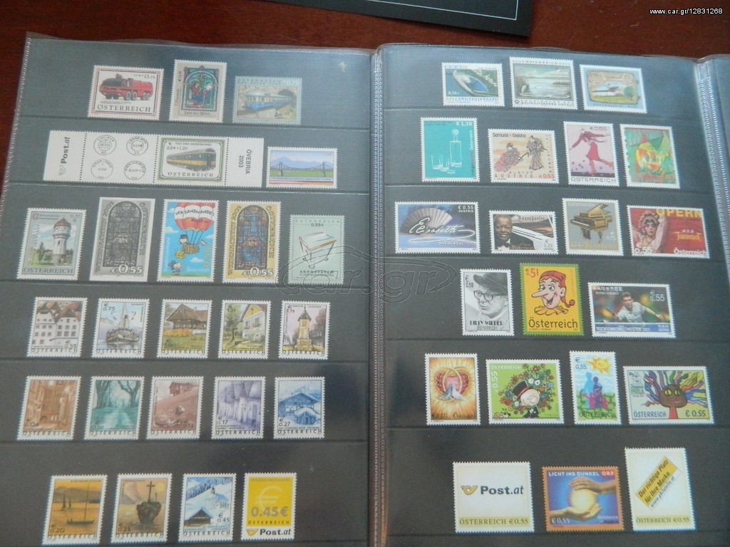 Complete Year Set stamps Austria 2003 MNH face value 