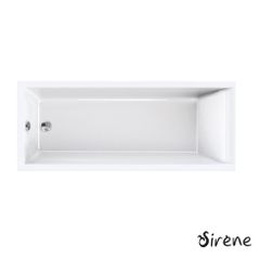 Μπανιέρα Ακρυλική 120*70 εκ. Sirene Clarissa CLA12070