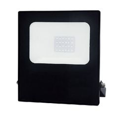 Προβολέας led μαύρος 20W RGBW εναλλαγής χρωμάτων 230V με smd στεγανός IP66
