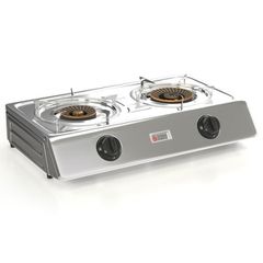 Κουζινάκι χαμηλής πίεσης KS 2S υγραερίου LPG G30 / G31 INOX με αυτόματη ανάφλεξη
