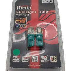 Λαμπα ακαλυκη μικρη LED 5 LED2113 πρασινη HIFILI - (11870-113)