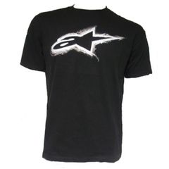Μπλουζακι T-shirt ALPINESTARS TARADALE κοντο μανικι μαυρη LARGE - (10010-111)