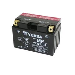 Μπαταρια YT12A-BS YUASA (YTX12A-BS) - (10140-090)