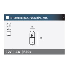 Λαμπα μπαγιονετ μικρη 12/4 VICMA - (10570-242)