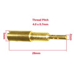 Ζιγκλερ ρελαντι Mikuni VM28 42,5 28mm μηκος PJLC42,5 - (10330-246)
