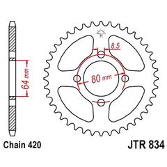 Γραναζι πισω 834.31 Yamaha LB 50 CHAPPY 31Δ - (10110-468)