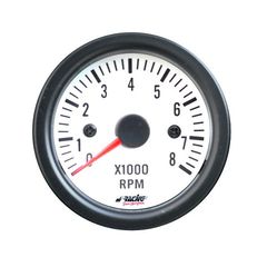 ΣΤΡΟΦΟΜΕΤΡΟ ΛΕΥΚΟ 52MM 2'' WHITE LINE