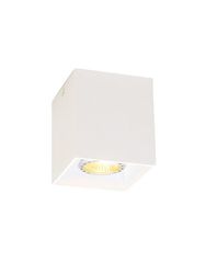 Πλαφονιέρα Λευκή Τετράγωνη Dice Viokef 4144100