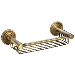 Σπογγοθήκη δύο ροζέτες Ρετρό Μπρονζέ Verdi Brass 3082766