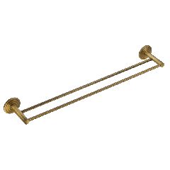 Πετσετοθήκη Διπλή 55 εκ. Ρετρό Μπρονζέ Verdi Brass 3082166