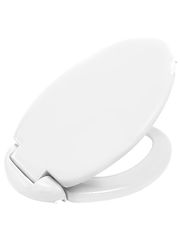 Κάλυμμα Λεκάνης WC Βακελιτικό Λευκό 48,5x35,2cm Οπές 14,7-17,5cm Capri Elvit 0009