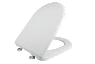 Κάλυμμα Λεκάνης WC D Shape B.T Βακελιτικό Λευκό 41,5-47x35,3cm Οπές 11-20cm για Βεργίνα,Φρύνη,Μαγιόρκα, Αρμονία,Essedra Alfa,Aveiro Elvit 0015