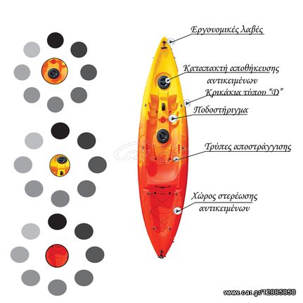 Θαλάσσια Σπόρ kano-kayak '23 kayak "CORAL"