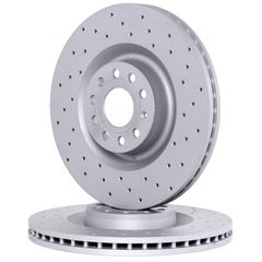 ΤΡΥΠΗΤΕΣ ΔΙΣΚΟΠΛΑΚΕΣ ZIMMERMANN 345X30 ΓΙΑ AUDI S3 , A3 / SEAT LEON 2.0 CUPRA R / SKODA SUPERB / GOLF V R32 , 2.0 GTI , GOLF VI , SCIROCCO 2.0 R , PASSAT CC 1K0 615 301 M