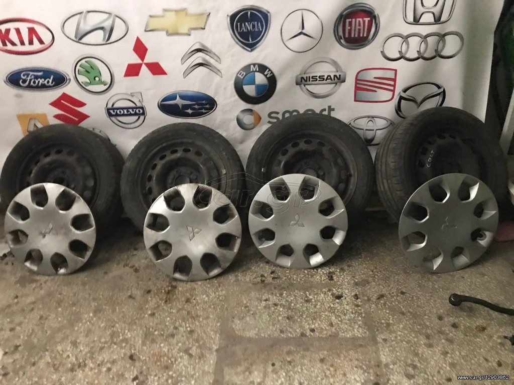 ΖΑΝΤΟΛΑΣΤΙΧΑ ΣΙΔΕΡΈΝΙΑ 15 MITSUBISHI COLT 2005 2008 