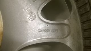 Alfa Romeo 147 ζάντα αλουμινίου 15" γνήσια-thumb-2