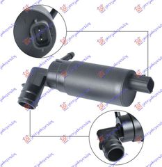 ΜΟΤΕΡ ΔΟΧΕΙΟΥ ΝΕΡΟΥ ΥΑΛΟΚΑΘΑΡΙΣΤΗΡΩΝ (ΤΕΤΡΑΓΩΝΗ ΦΙΣΑ) (2pin) (ΜΟΝΟ)  για TOYOTA YARIS I 1999-2005 (P1)