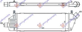 ΨΥΓΕΙΟ INTERCOOLER 1,5 DCi (522x178x30)  για NISSAN MICRA (K12) 02-10