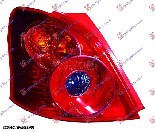 ΦΑΝΟΣ ΠΙΣΩ (T-SPORT) (E) ΑΡΙΣΤΕΡΗ ΠΛΕΥΡΑ για TOYOTA YARIS 05-11