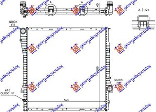 ΨΥΓ. 4.4-4,6-4,8BZ/DIES ΑΥΤ.(59x60x4,0)  για BMW X5 (E53) 00-07