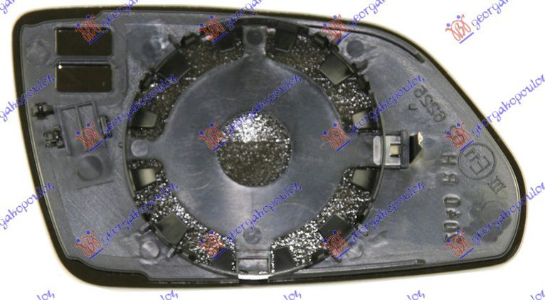 ΚΡΥΣΤΑΛΛΟ ΚΑΘΡΕΦΤΗ (ASPHERICAL GLASS) ΑΡΙΣΤΕΡΗ ΠΛΕΥΡΑ για VW POLO 05-09