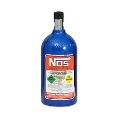 NOS 2 lb Electric Blue Nitrous Bottle