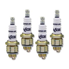 Accel Spark Plug - Copper Core 14mm 0.375 in. reach Heat Range 4 - 4P.