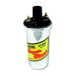 Accel Ignition Coil - Chrome - 42000v 1.4ohm primary -  up to 6500 RPM