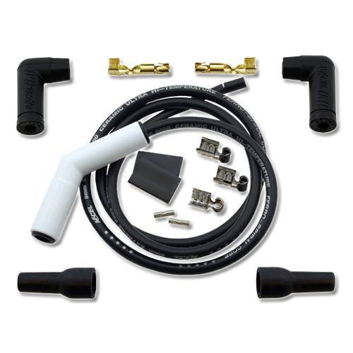 Accel 135 Degree Universal Ceramic Booted Single Wire Replacement Kit