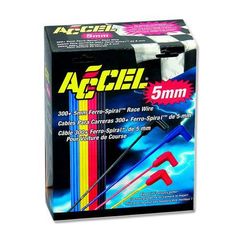 Accel 5mm Thundersport 300+ Ferro-Spiral Blue Race Wire