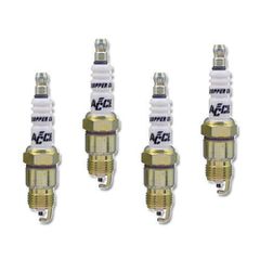 Accel Spark Plug - 14mm Thread - .460 in Reach - Heat Range 6 - 4 Pack