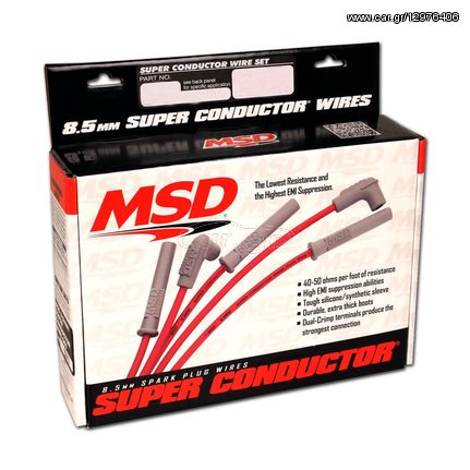 MSD Chevy w/LP Distributror Wire Set