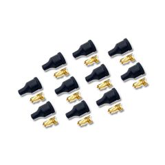 Accel Straight Terminals and Boots for Ignition Coil 7-8mm (pack of 10)