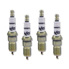 Accel Spark Plug - 14mm Thread - .708 in Reach - Heat Range 4 - 4 Pack