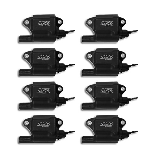 MSD Pro Power GM LS2/LS7 Coil (Black, 8-Pack)