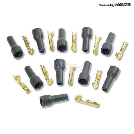 Accel Straight Terminals and Boots for Ignition Coil ( pack of 10)