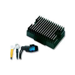 Accel Electronic Voltage Regulator in Black for Softail 2000