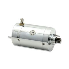 Accel Ultra Tork Starter in Chrome for Big Twin 74-88