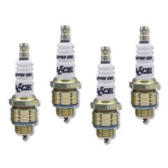 Accel Spark Plug - Copper Core 14mm 0.375 in. reach Heat Range 7 - 4P.