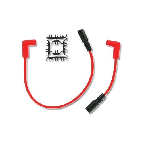 Accel Spark Plug Wire Set - 09-11 Touring - 8mm - Red