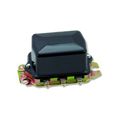 Accel Electronic Voltage Regulator in Black for 65-69 FL,FLH