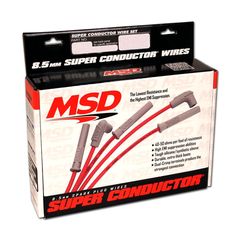 MSD Universal 8 Cyl 90 degrees Plug/90 degrees Socket Wire Set