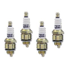 Accel Spark Plug - 14mm Thread - .375 in Reach - Heat Range 6 - 4 P.