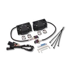 Accel Stealth Black SuperCoil for Sportster Models with Black Fin
